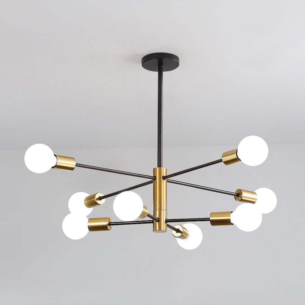 Chandeliers - Black Metal Frame
