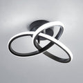 Ceiling Light - Black Aluminium Frame, White Light