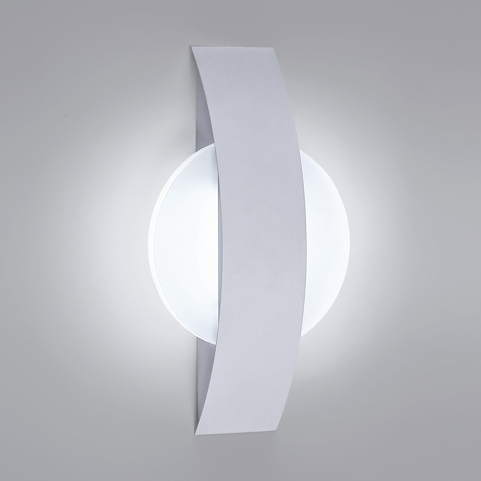 Wall Light - White Acrylic Frame, White Light