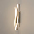 Wall Light - Silver Aluminium Frame, Warm Light