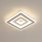 Ceiling Light - White Acrylic Frame, Natural Light