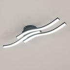 Ceiling Light - Black Aluminium Frame, White Light