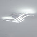 Ceiling Light - White Aluminium Frame, White Light