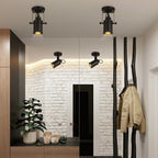 Wall Light - Black Metal Frame