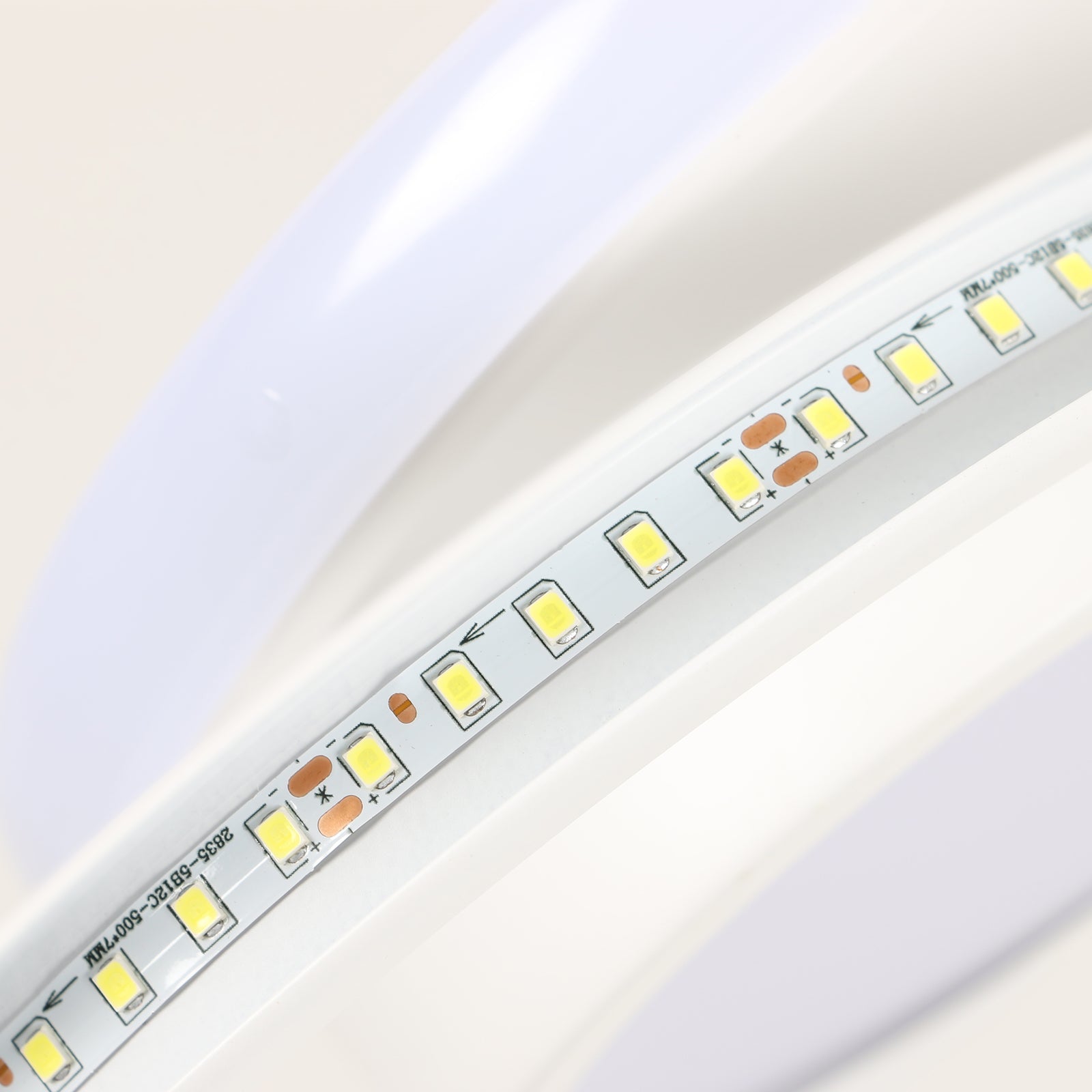 Ceiling Light - White Aluminium Frame, White Light