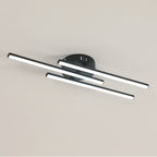 Ceiling Light - Black Aluminium Frame, White Light