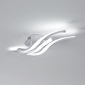 Ceiling Light - White Aluminium Frame, White Light