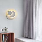 Wall Light - White Acrylic Frame, Warm Light