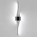 Wall Light - Black Aluminium Frame, White Light