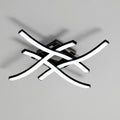 Ceiling Light - Black Aluminium Frame, White Light