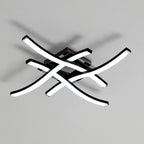 Ceiling Light - Black Aluminium Frame, White Light