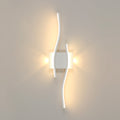 Wall Light - White Aluminium Frame, Warm Light