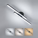 Ceiling Light - Black Aluminium Frame, Tunable