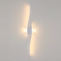 Wall Light - White Aluminium Frame, Warm Light