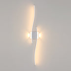 Wall Light - White Aluminium Frame, Warm Light