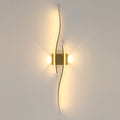 Wall Light - Gold Aluminium Frame, Warm Light
