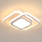 Ceiling Light - White Aluminium Frame, Tunable and Dimmable