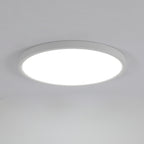 Ceiling Light - White Plastic Frame, White Light
