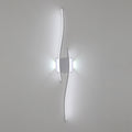 Wall Light - White Aluminium Frame, White Light