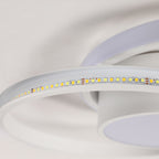 Ceiling Light - White Metal Frame, Tunable and Dimmable