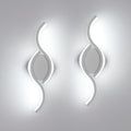 Wall Light - White Aluminium Frame, White Light