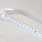 Deckenleuchte - Weißer Aluminiumrahmen, Weißes Licht