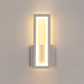 Wall Light - White Acrylic Frame, Warm Light