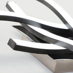 Ceiling Light - Black Aluminium Frame, White Light