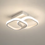 Ceiling Light - White Aluminium Frame, Natural Light