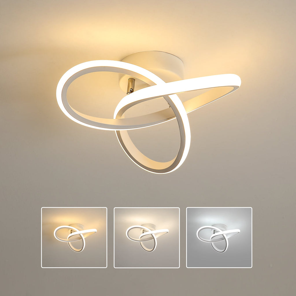 Ceiling Light - White Aluminium Frame, Tunable