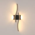 Wall Light - Black Aluminium Frame, Warm Light