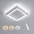 Ceiling Light - White Acrylic Frame, Tunable and Dimmable