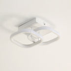Ceiling Light - White Aluminium Frame, Natural Light
