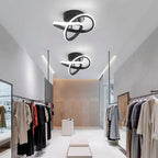 Ceiling Light - Black Aluminium Frame, Tunable
