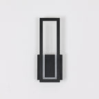 Wall Light - Black Acrylic Frame, White Light