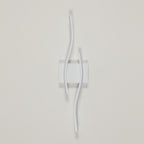 Wall Light - White Aluminium Frame, Warm Light