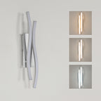 Wall Light - Silver Aluminium Frame, Tunable