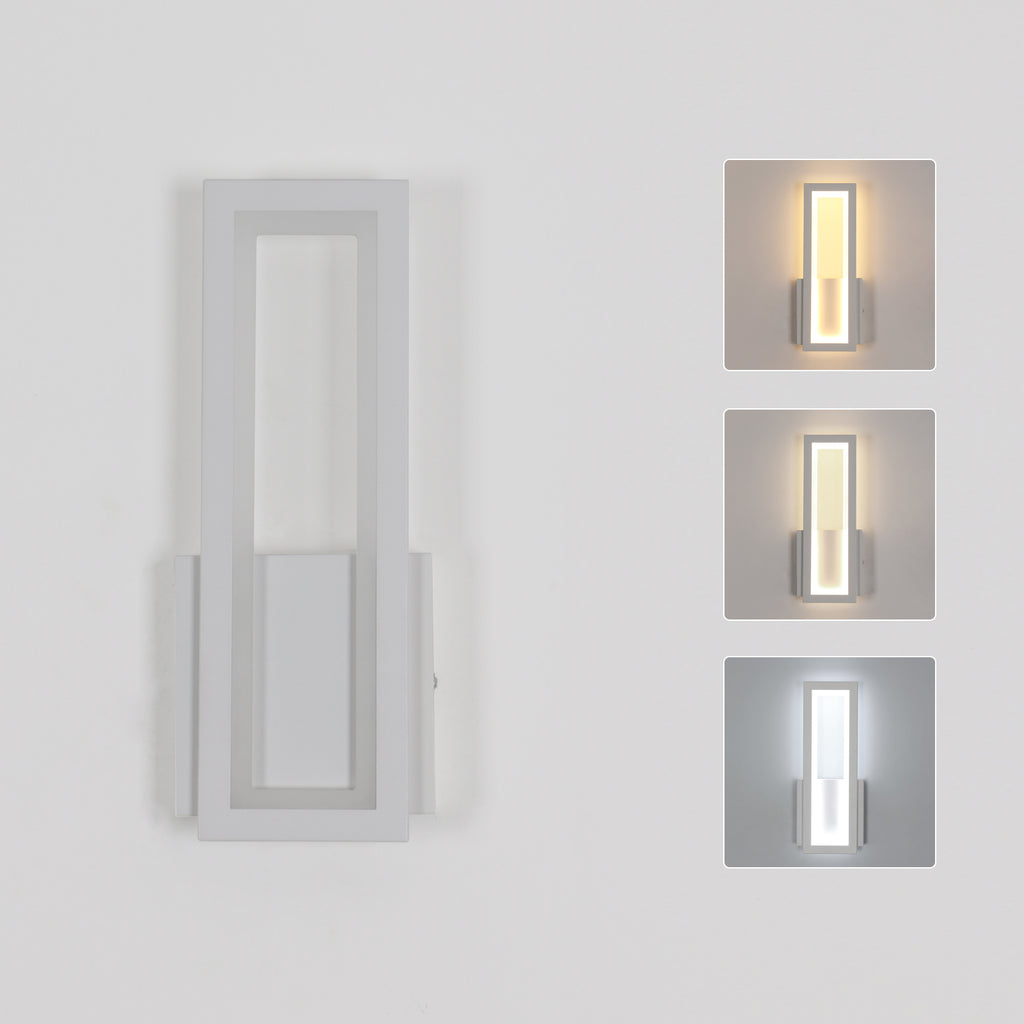 Wall Light - White Acrylic Frame, Tunable