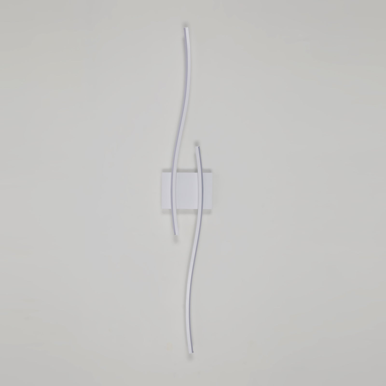 Wall Light - White Aluminium Frame, White Light