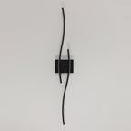 Wall Light - Black Aluminium Frame, White Light
