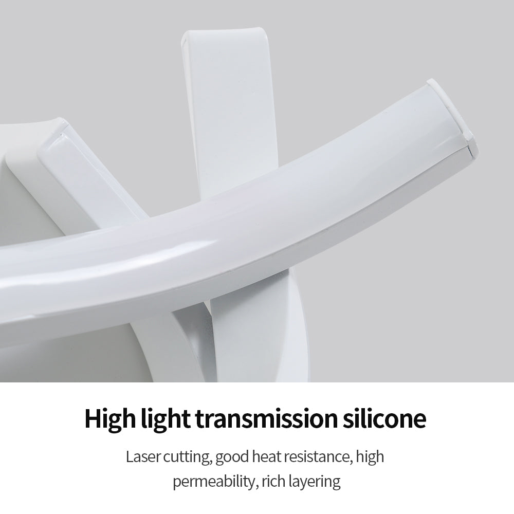 Wall Light - White Aluminium Frame, White Light