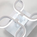 Ceiling Light - White Aluminium Frame, White Light