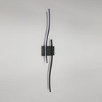Wall Light - Black Aluminium Frame, Warm Light