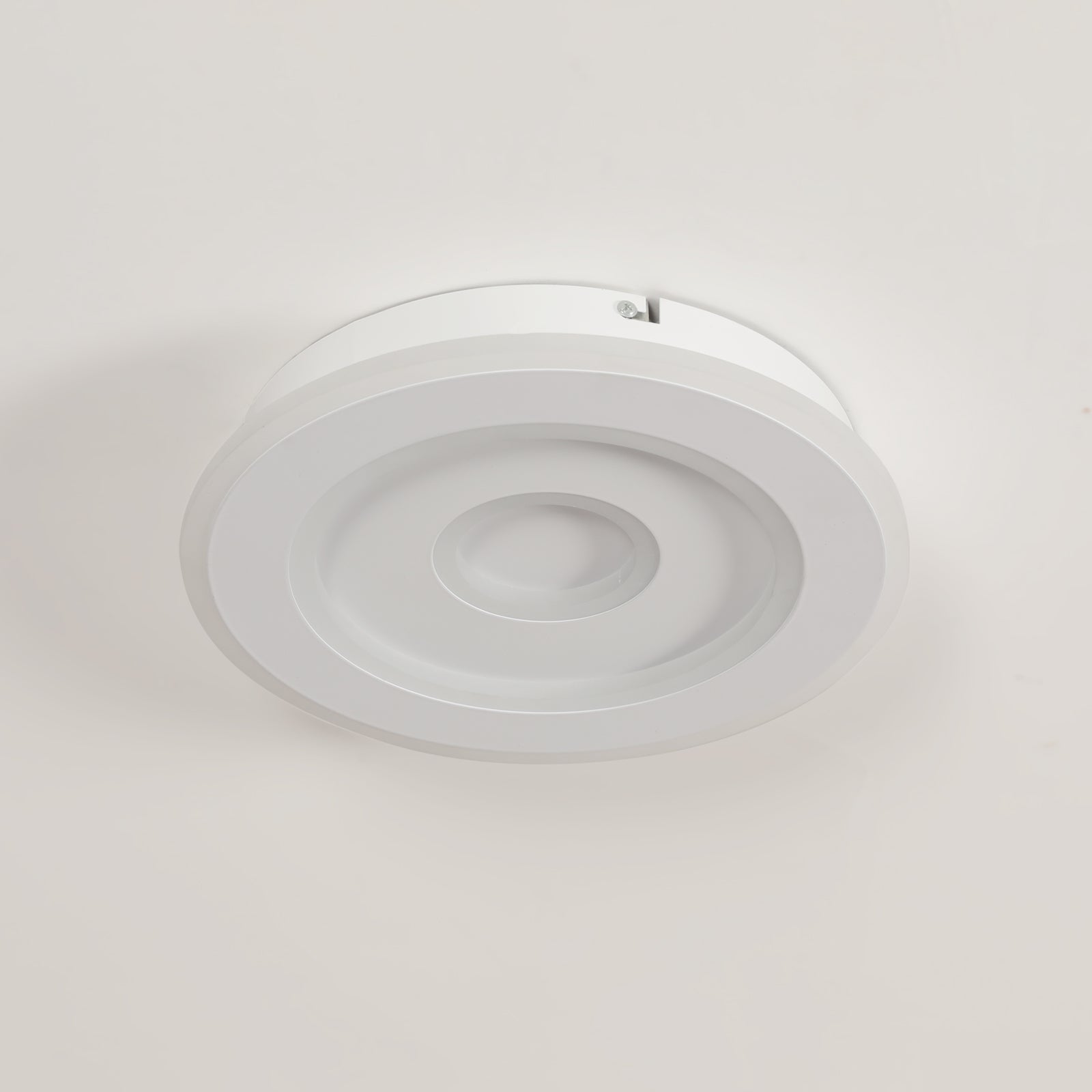 Ceiling Light - White Acrylic Frame, White Light