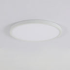Ceiling Light - White Plastic Frame, White Light