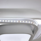 Ceiling Light - White Aluminium Frame, White Light