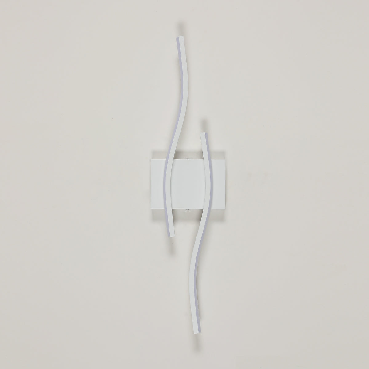 Wall Light - White Aluminium Frame, White Light