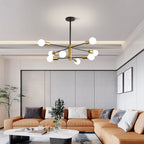 Chandeliers - Black Metal Frame