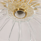 Deckenleuchte – Goldglasrahmen