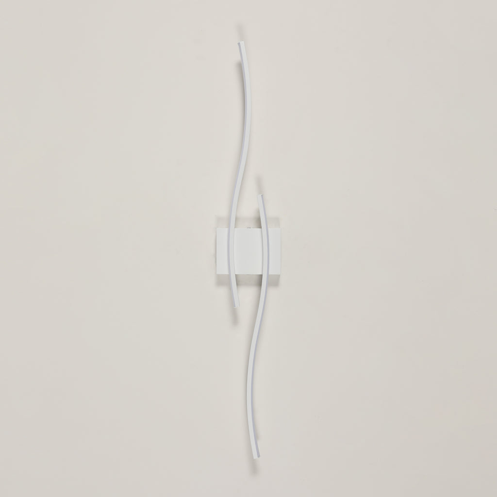 Wall Light - White Aluminium Frame, Natural Light